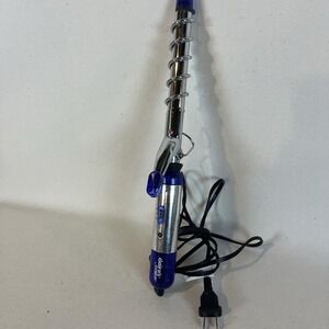 Rare Claire's Spiral Iron 5/8" By Conair Purple Sparkle Vintage 2002